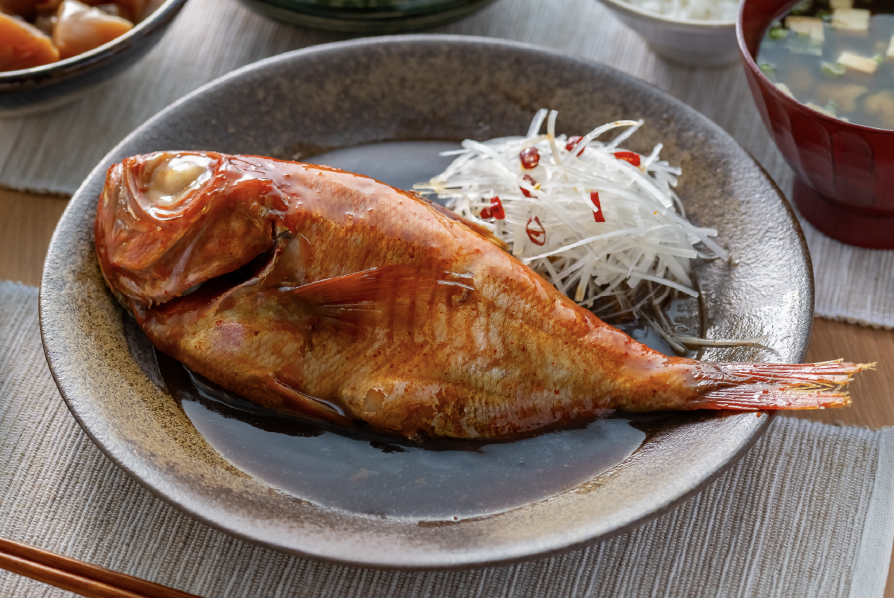 八戸キンメ！「金目鯛の煮付け」